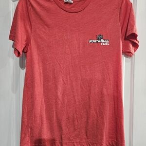 Bella Canvas Heather Red Crewneck T‑Shirt